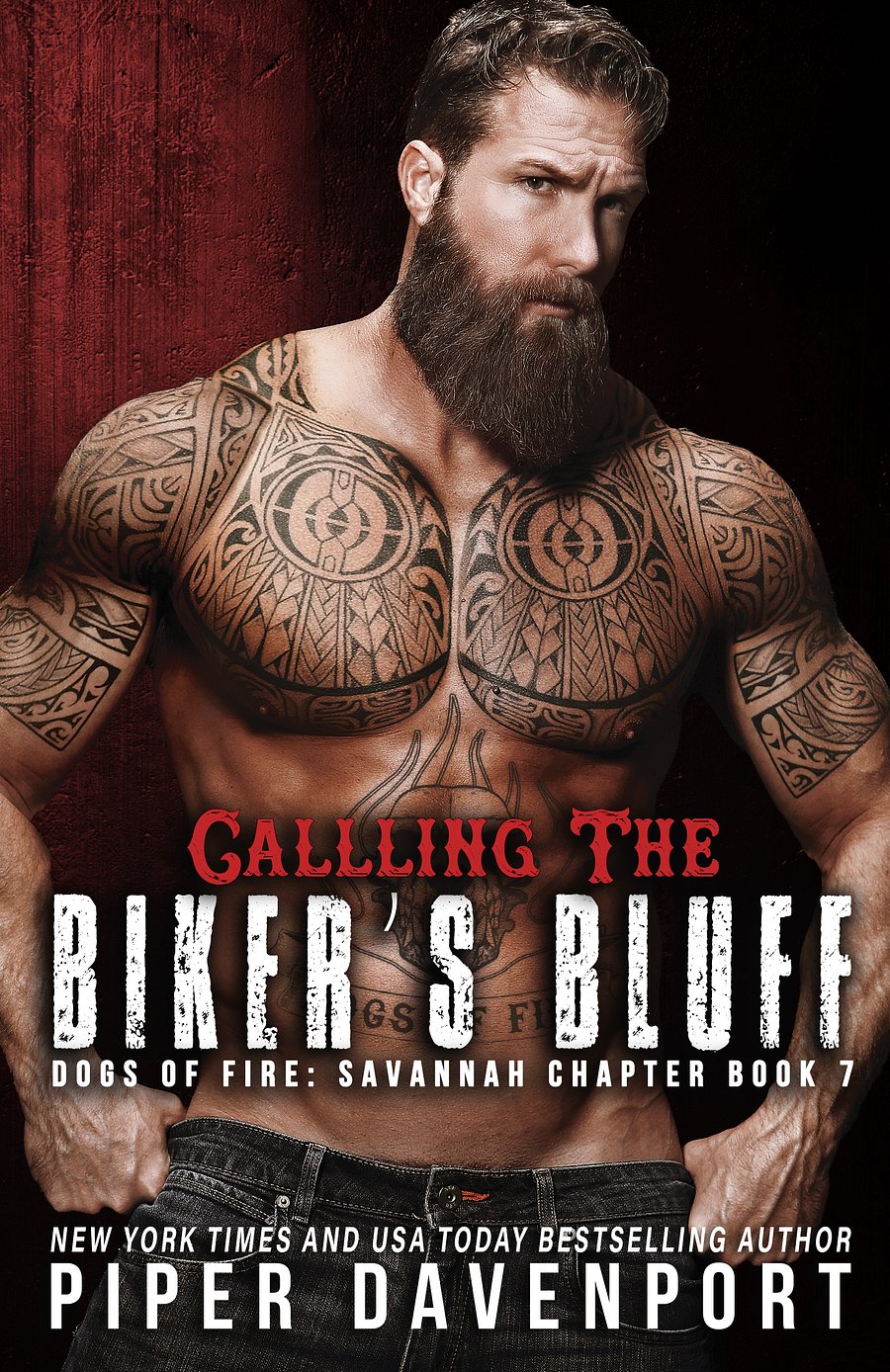 Calling the Biker's Bluff - Dogs of Fire, Savannah, Book #7 - eBooks product image (1)