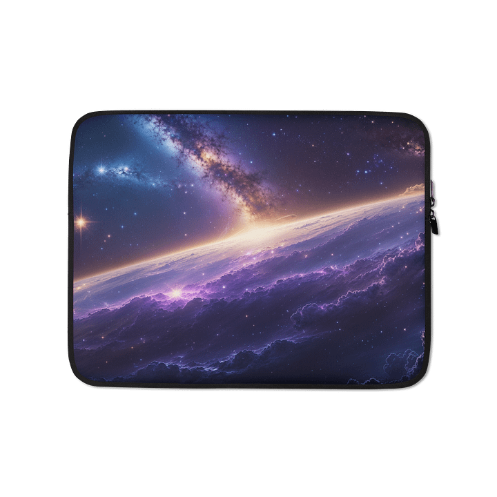 Galactic Horizon | REIDOS Sonic Healing Laptop Sleeve product image (1)