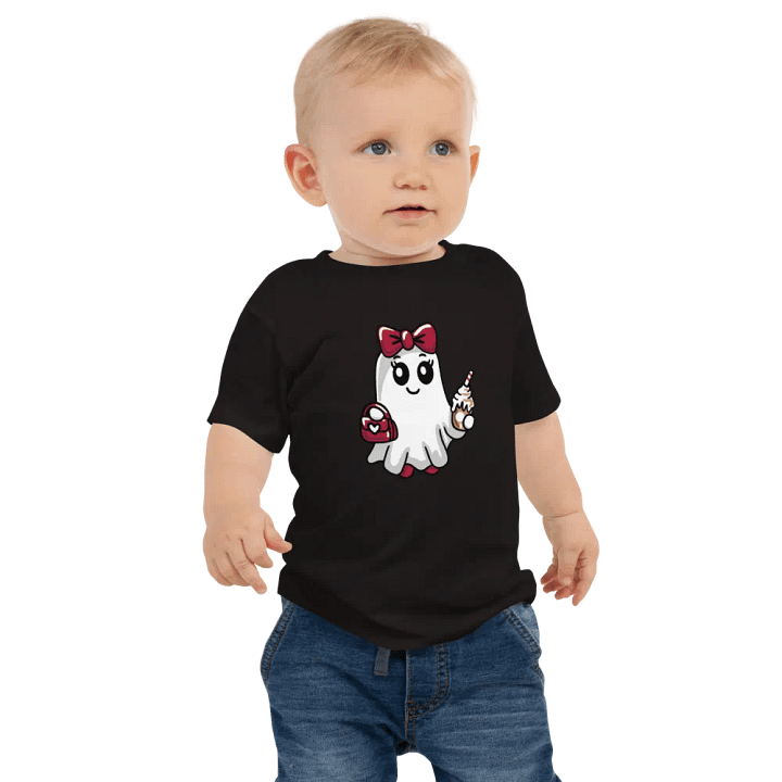 Stylish Ghost Baby Jersey T-Shirt product image (2)
