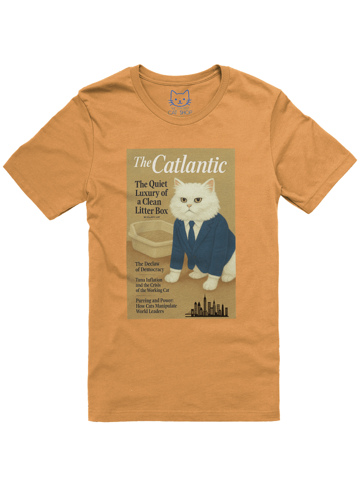 The Catlantic Magazine Parody "Quiet Luxury" Unisex T-Shirt product image (49)