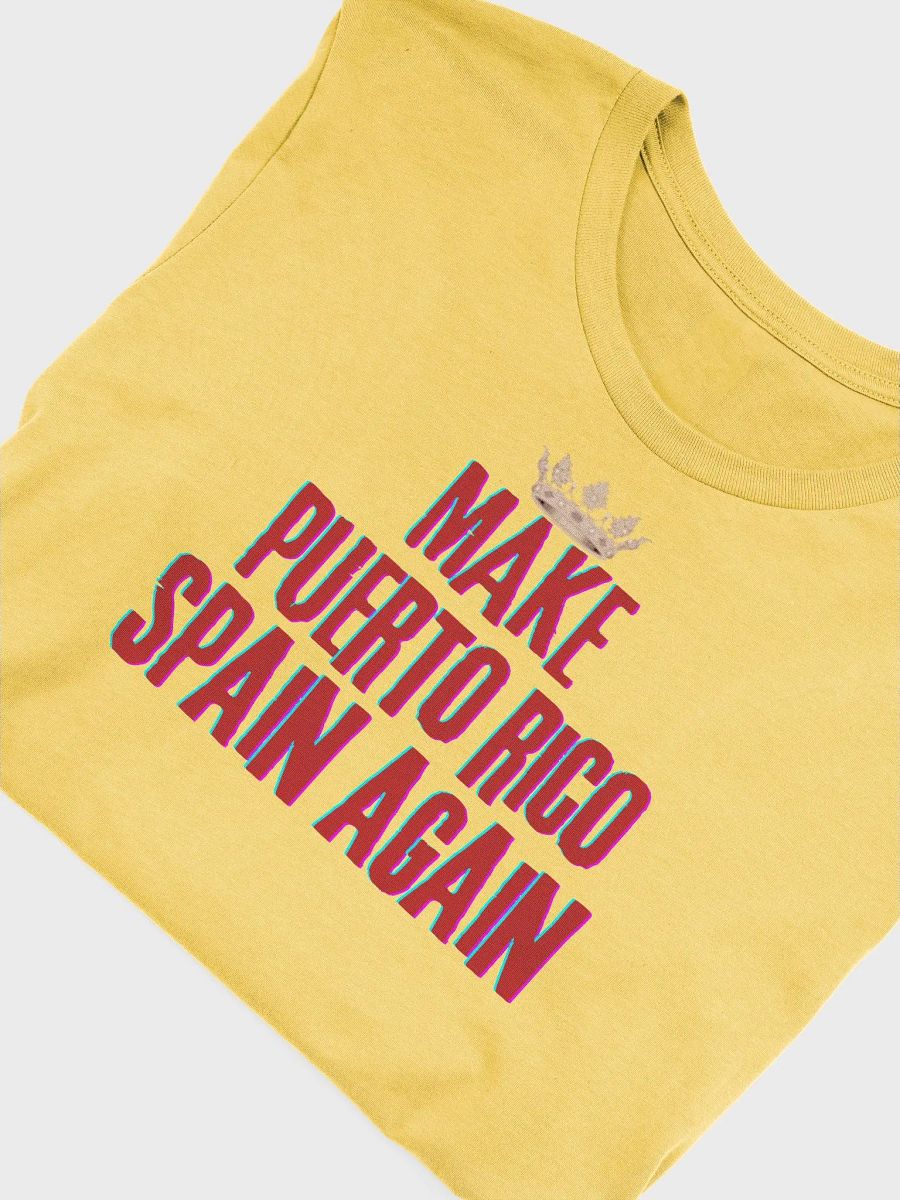 Camisa dorada - Make Puerto Rico Spain Again (2025) product image (5)
