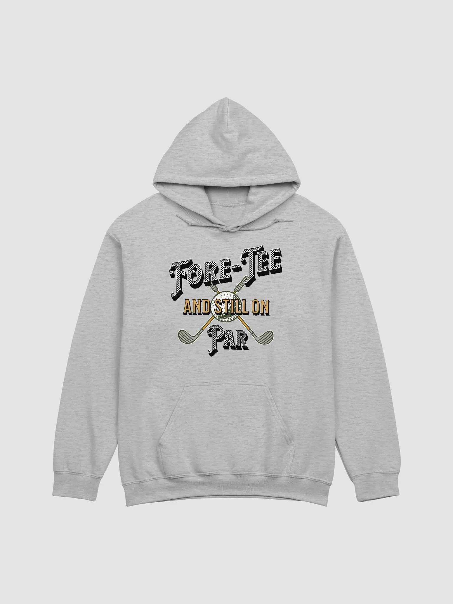 Fore-Tee And Still On Par Golf Vintage Club Hoodie product image (1)