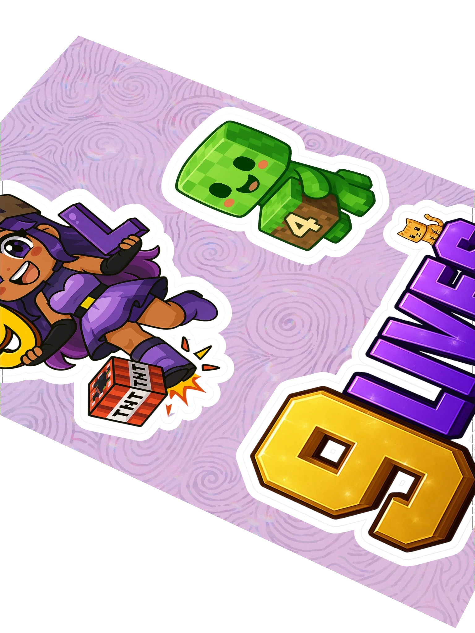 9LS4 Lawless_Fern Sticker Sheet product image (3)