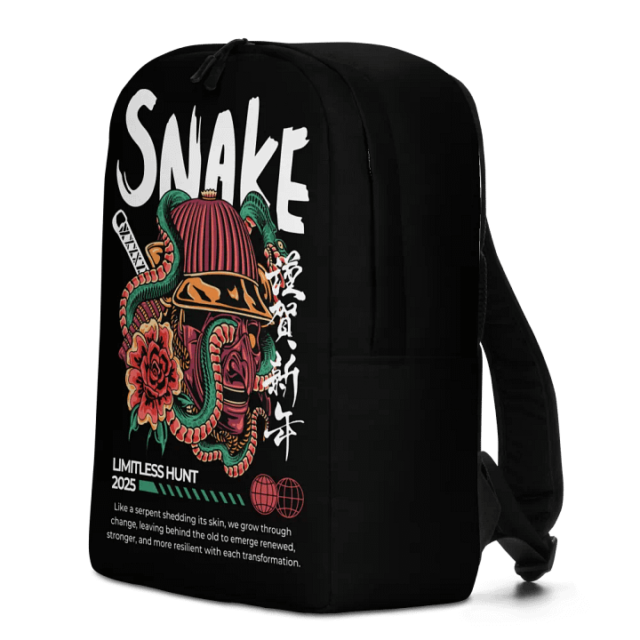 The Samurai/Snake Unisex Backpack product image (2)