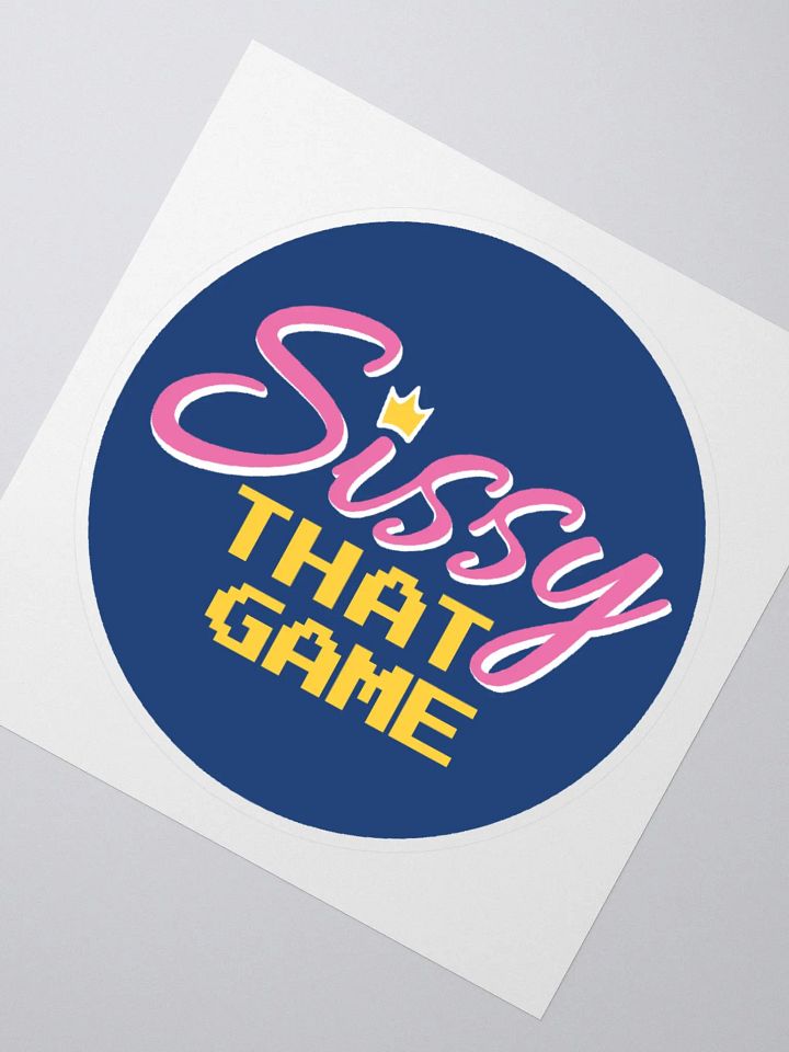 SissyThatGame - Logo Stickers product image (2)