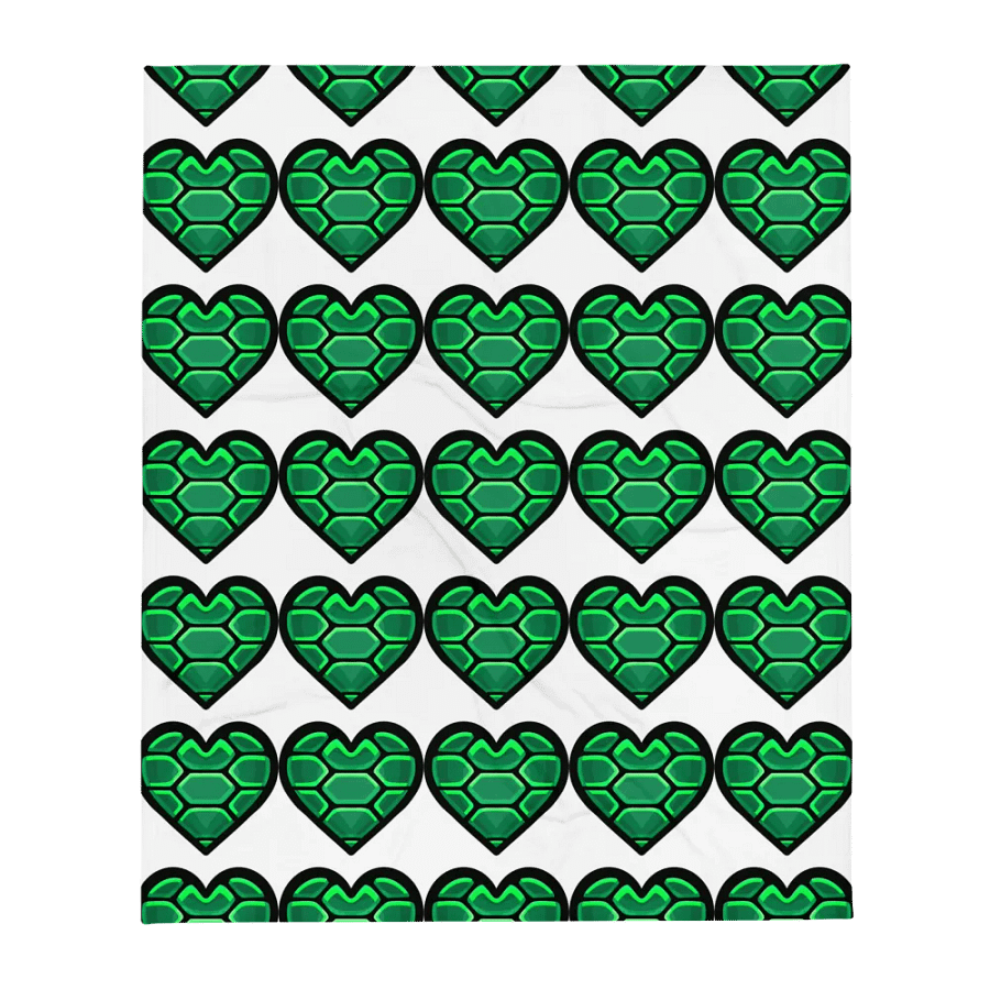 Turtle Heart Throw Blanket product image (1)