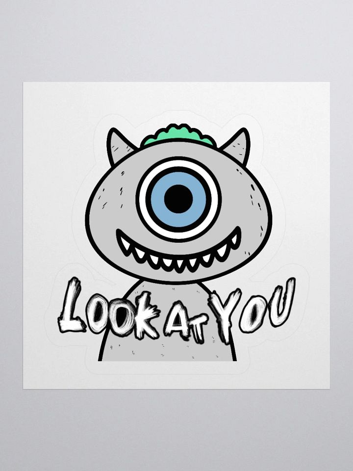 'Look At You' Creature Sticker product image (1)