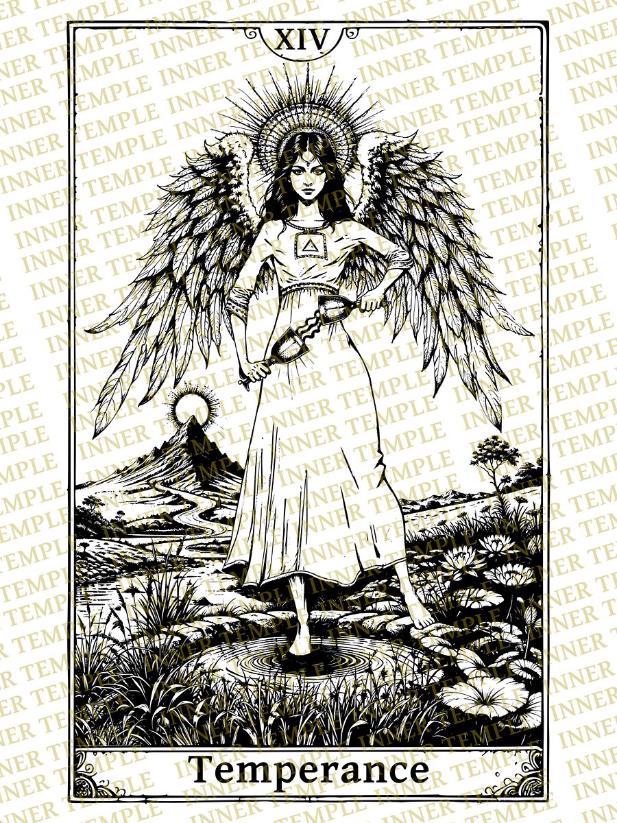 Tarot Inner Temple, Temperance (Major Arcana XIV) product image (11)