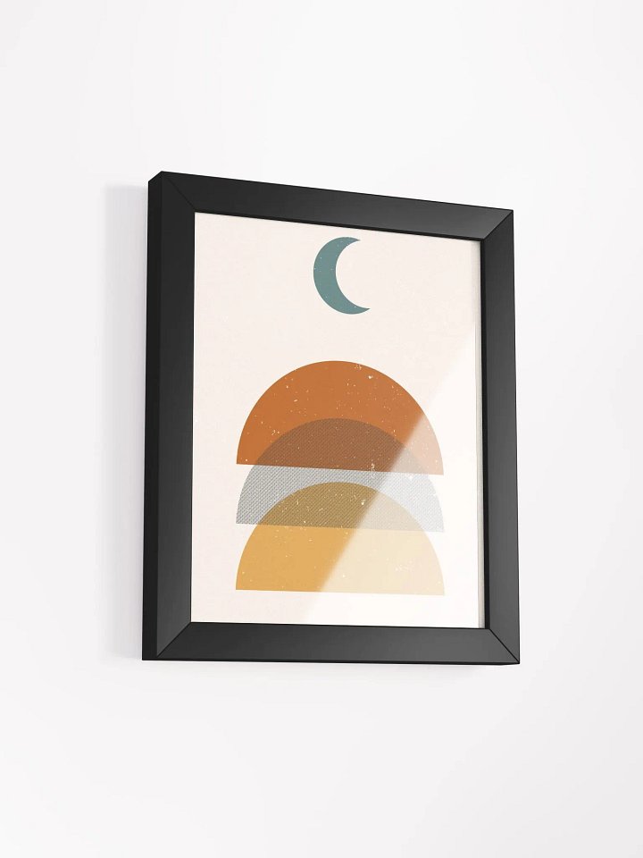 Ethereal Crescent Framed Art Print product image (27)