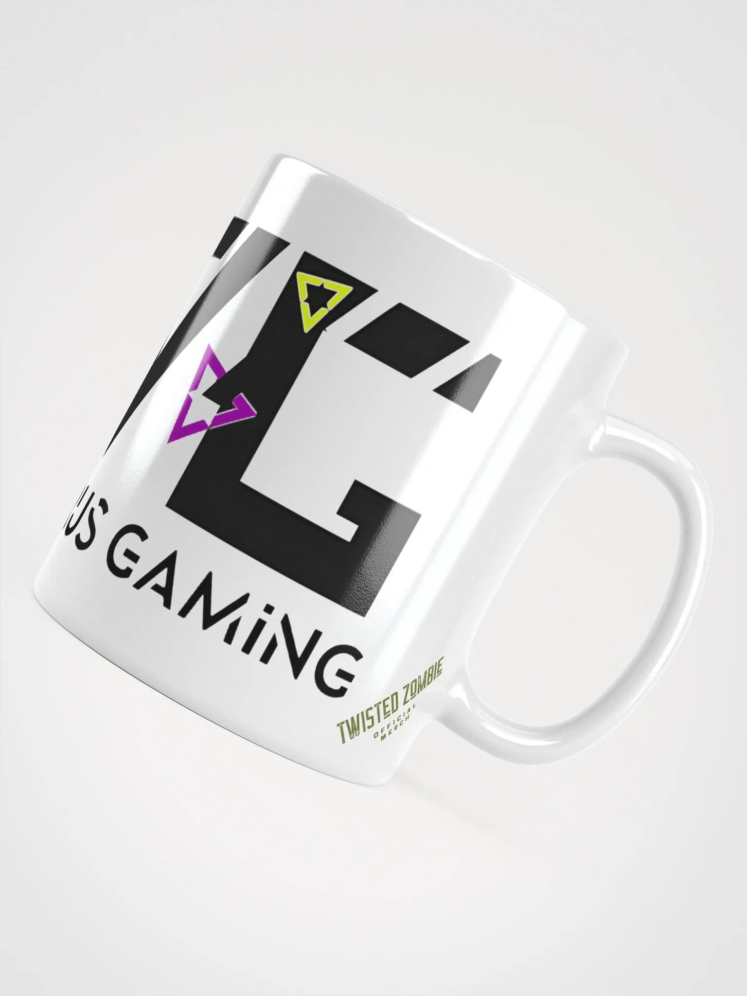 TVG Black and White Logo Mug product image (1)