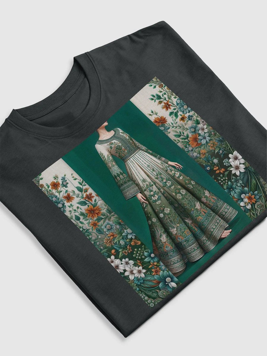 Green Dress Floral Pattern Design product image (5)