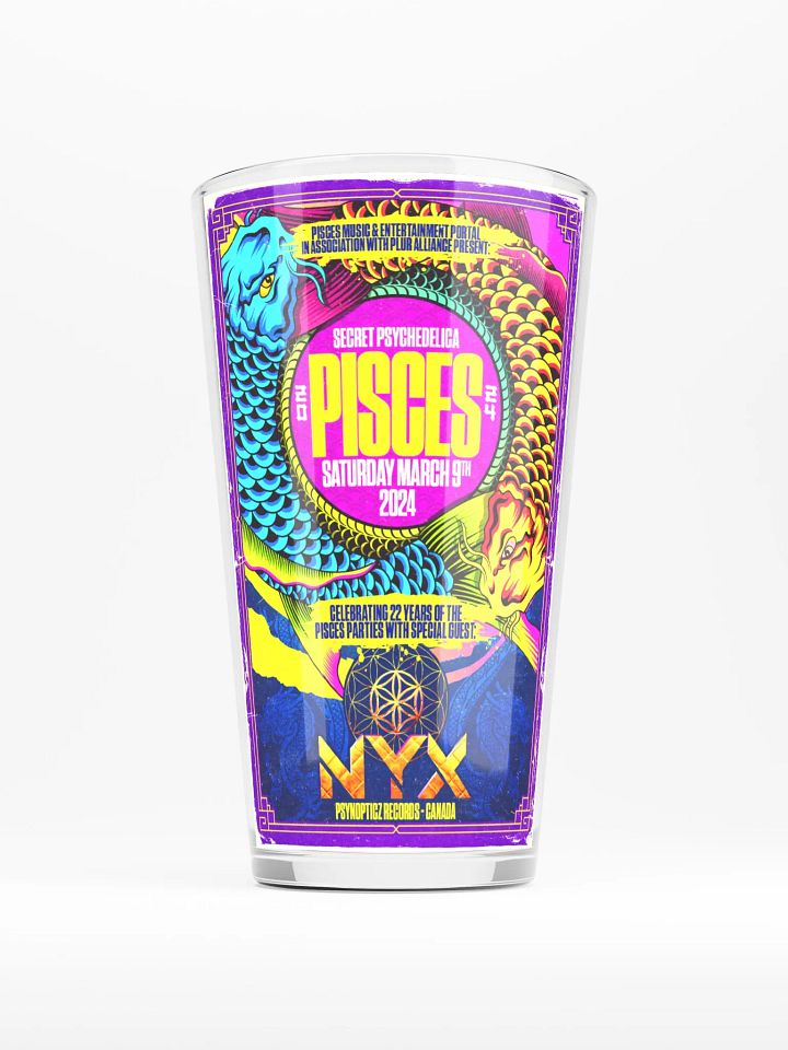 Pisces 2024 Shaker Pint Glass product image (1)