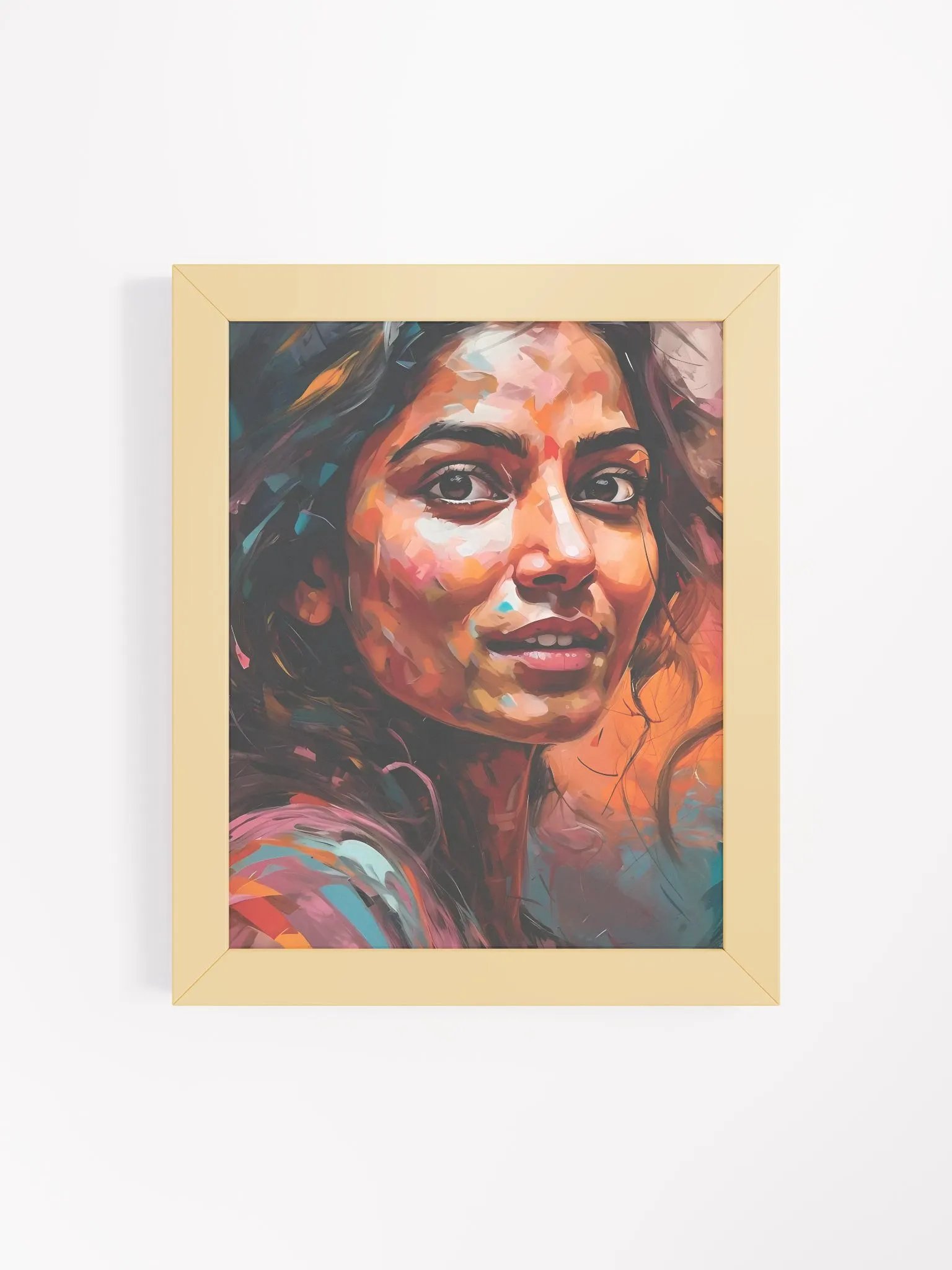 Woman Art Frame | Woman Painting | Girl Frame | Painting #A1 product image (119)