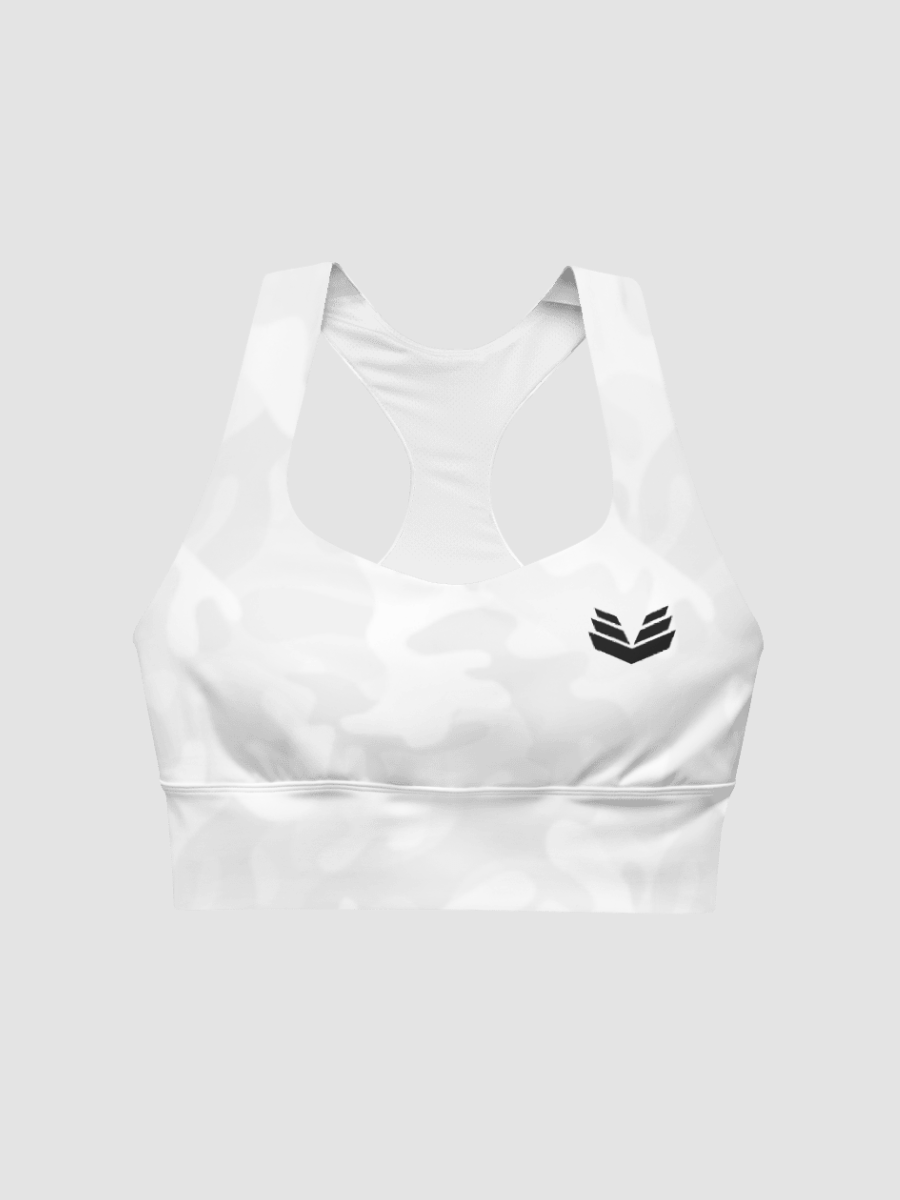 Longline Sports Bra - White Camo product image (5)