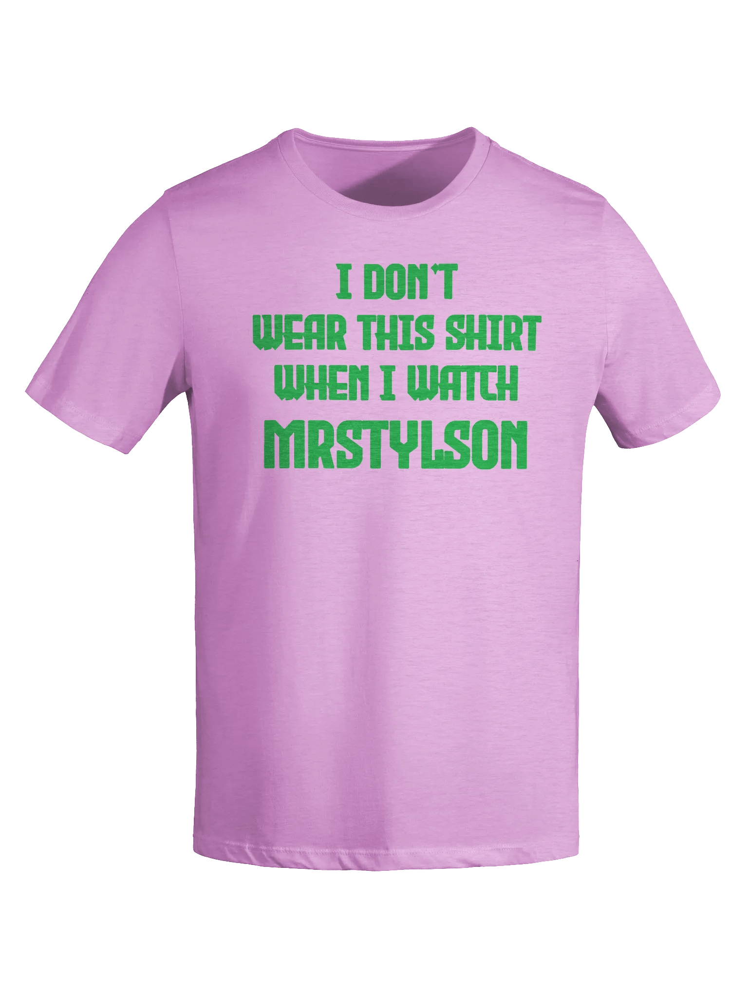 I Don't Wear This Women's T-Shirt (Green Text) product image (33)