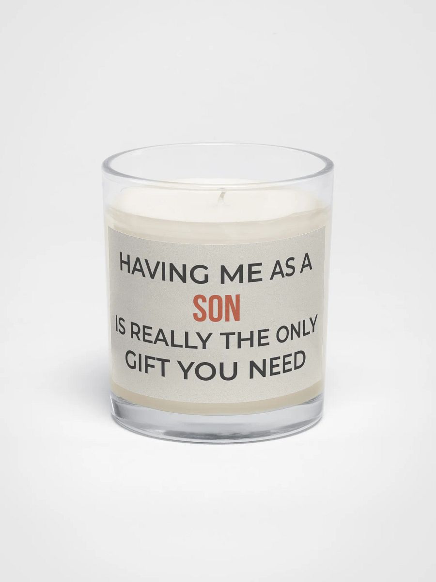 Thoughtful Scented Candle from Sons, Perfect Gift for Mothers Day Father's Day product image (1)