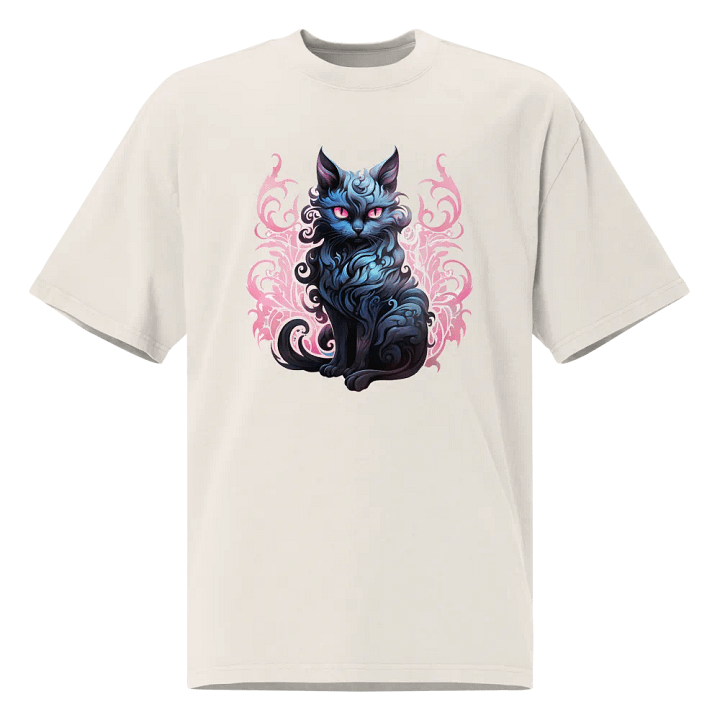 Pastel Halloween Black Cat T-Shirt product image (1)