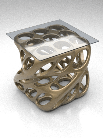 Voronoi Weaverbird Parametric Furniture Design Grasshopper Rhino Files Download product image (3)