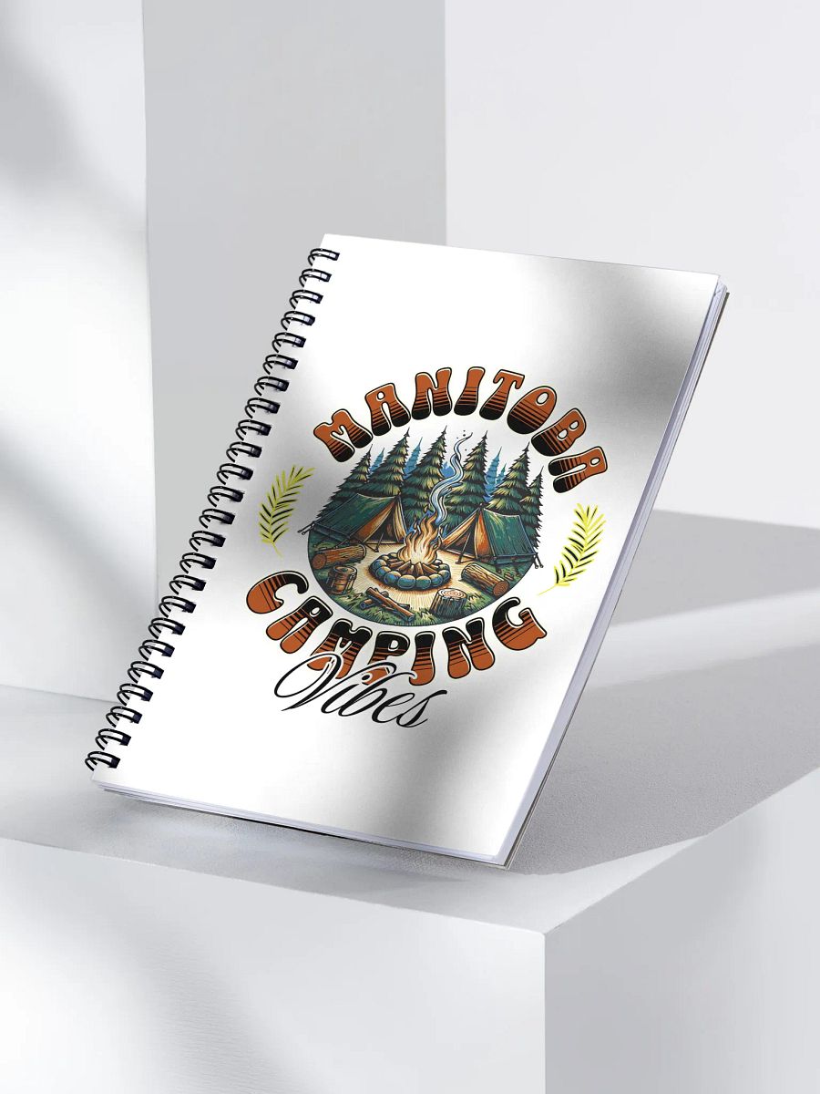 Manitoba Camping Vibes Notebook product image (3)