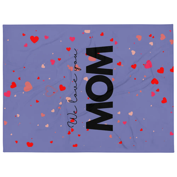 MOM Love Throw Blanket product image (1)