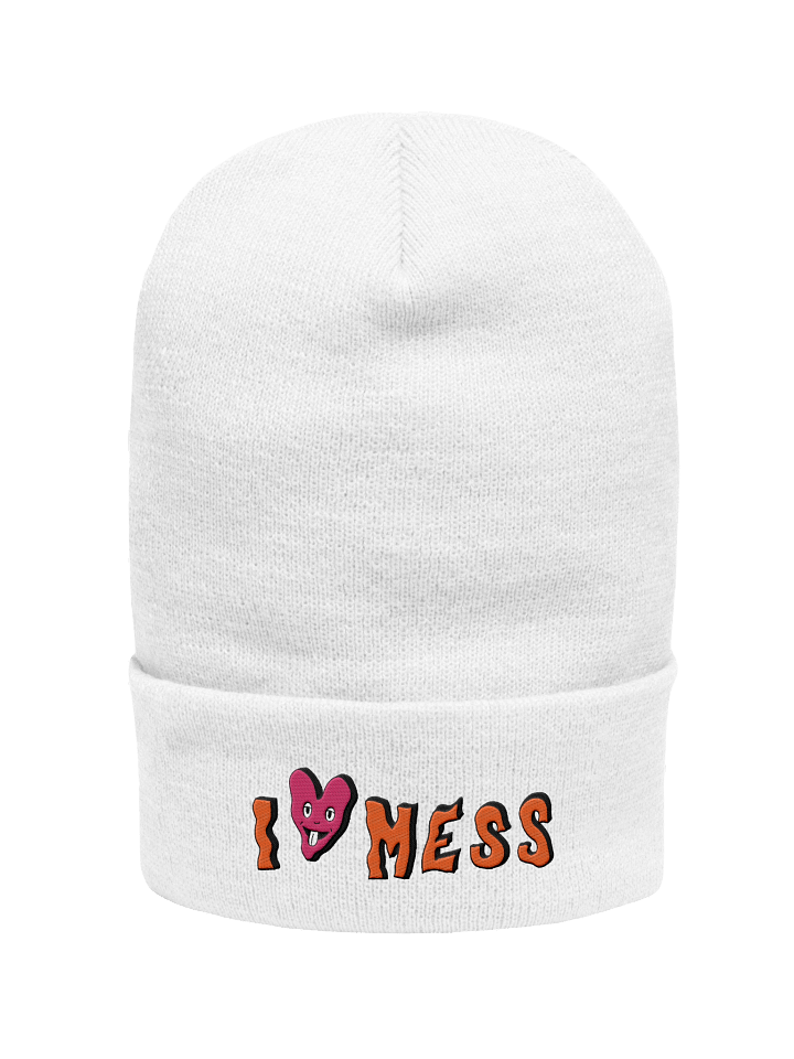 I Heart Mess Beanie product image (1)