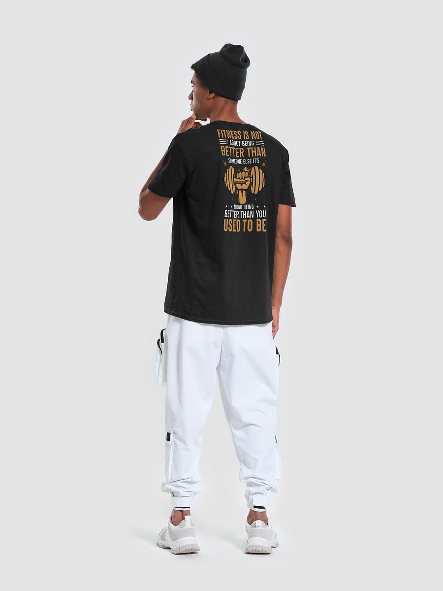 Man T-Shirt Fitness Lettering Slogan product image (6)