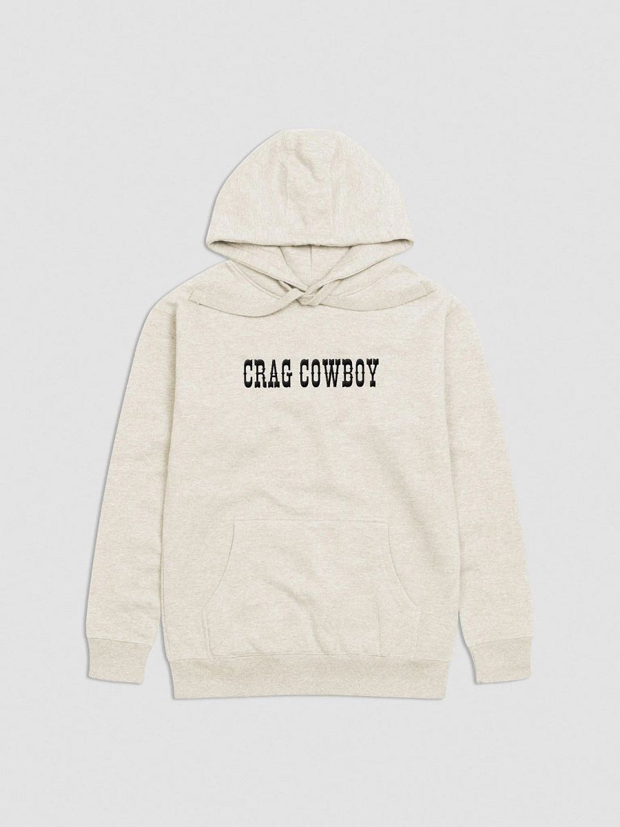 Crag Cowboy - Embroidered Hoodie [Unisex sizing] product image (1)
