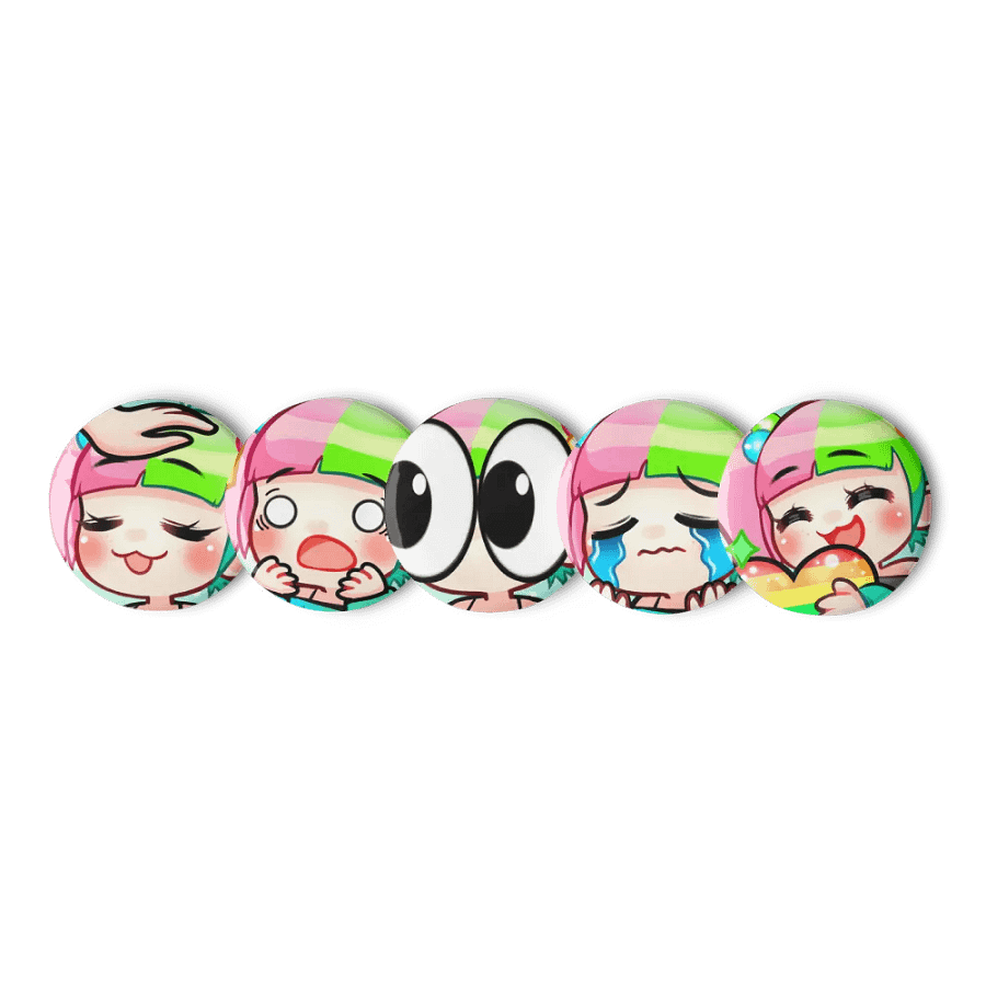 Emote Buttons 5 product image (5)