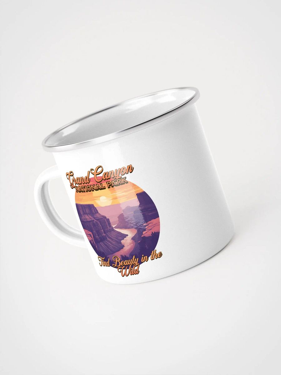 Grand Canyon National Park, Wild Beauty Enamel Mug product image (3)