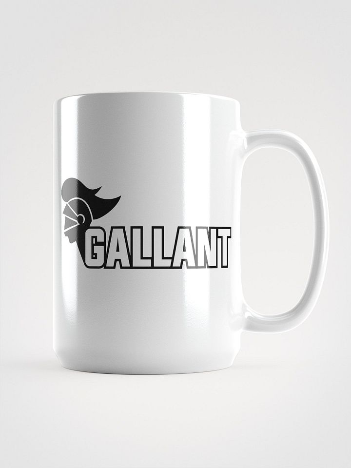 Gallant Knight White Glossy Mug product image (1)