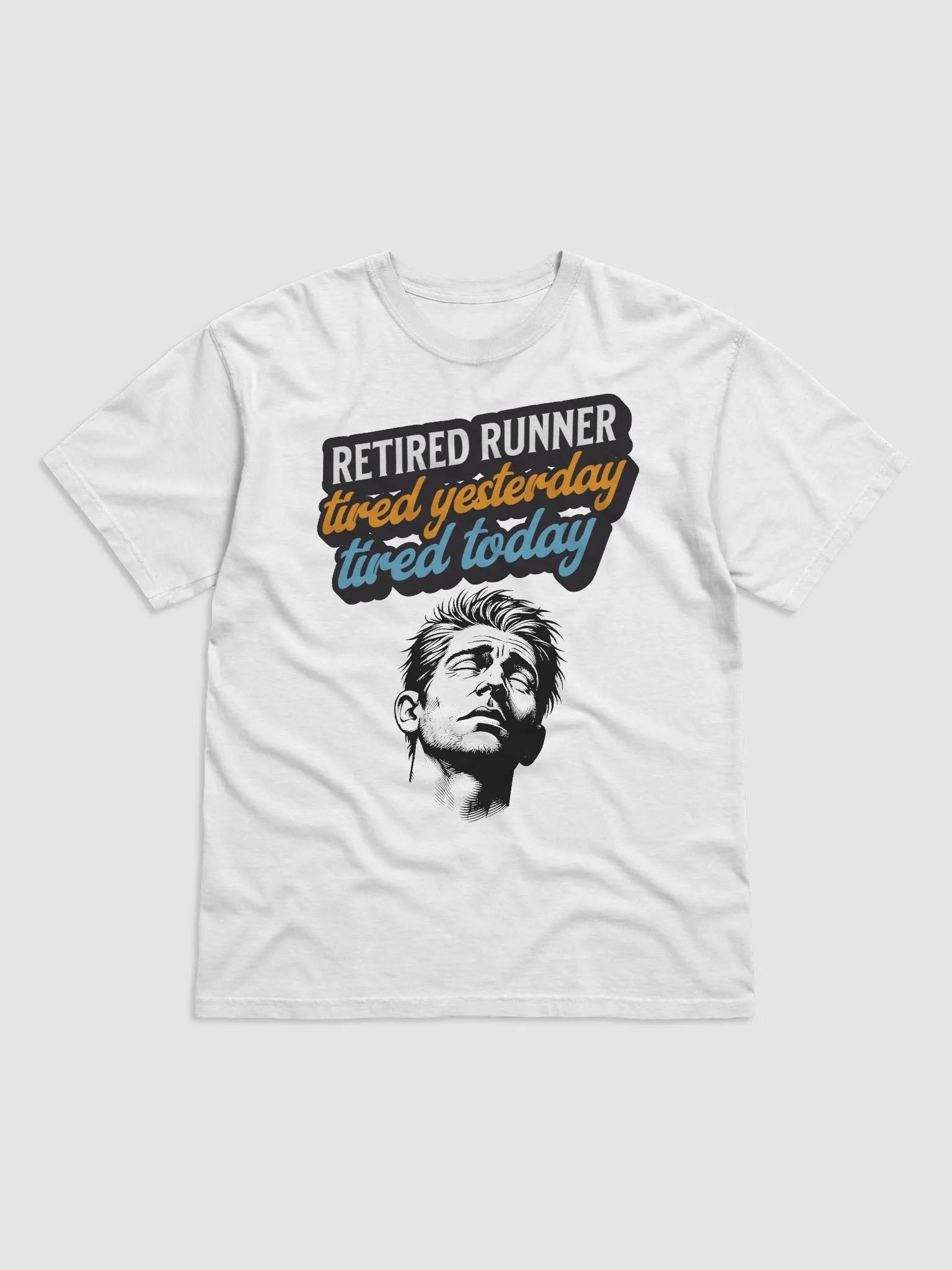 Retired Runner Motivational T-Shirt product image (2)