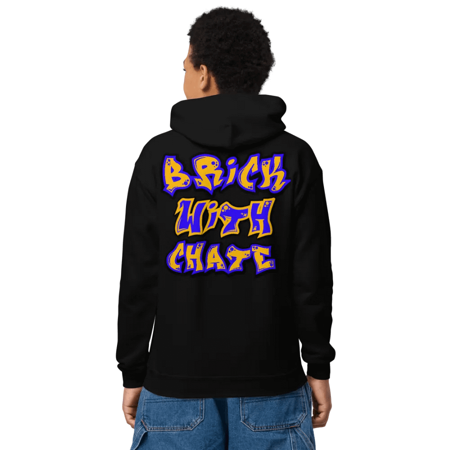 BWC back printed kids unisex Hoodie product image (13)