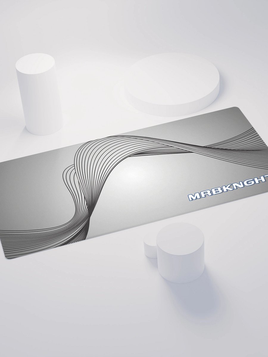 MrBKnght Desk Gray Fade Desk Mat product image (4)