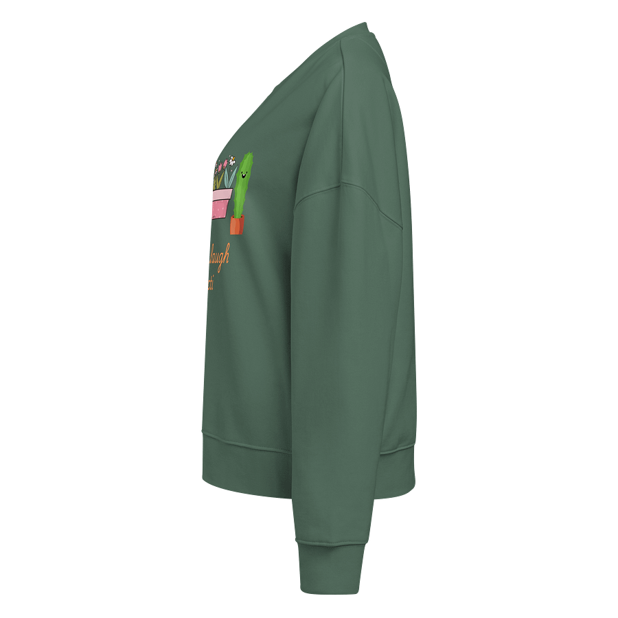 Cheerful Cacti & Floral Delight Sweatshirt product image (3)