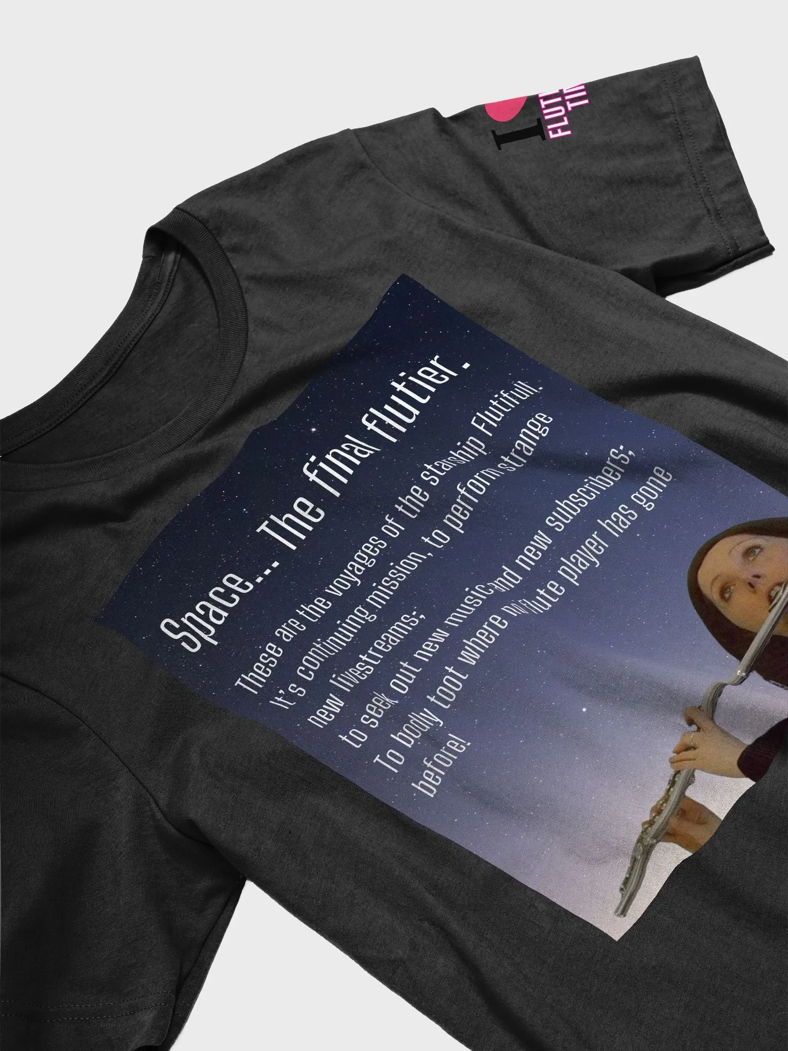 Flutifull Space T-Shirt product image (11)