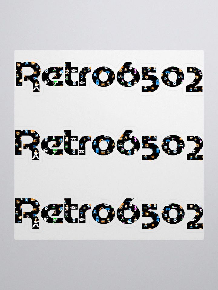 Retro6502 Stickers product image (1)