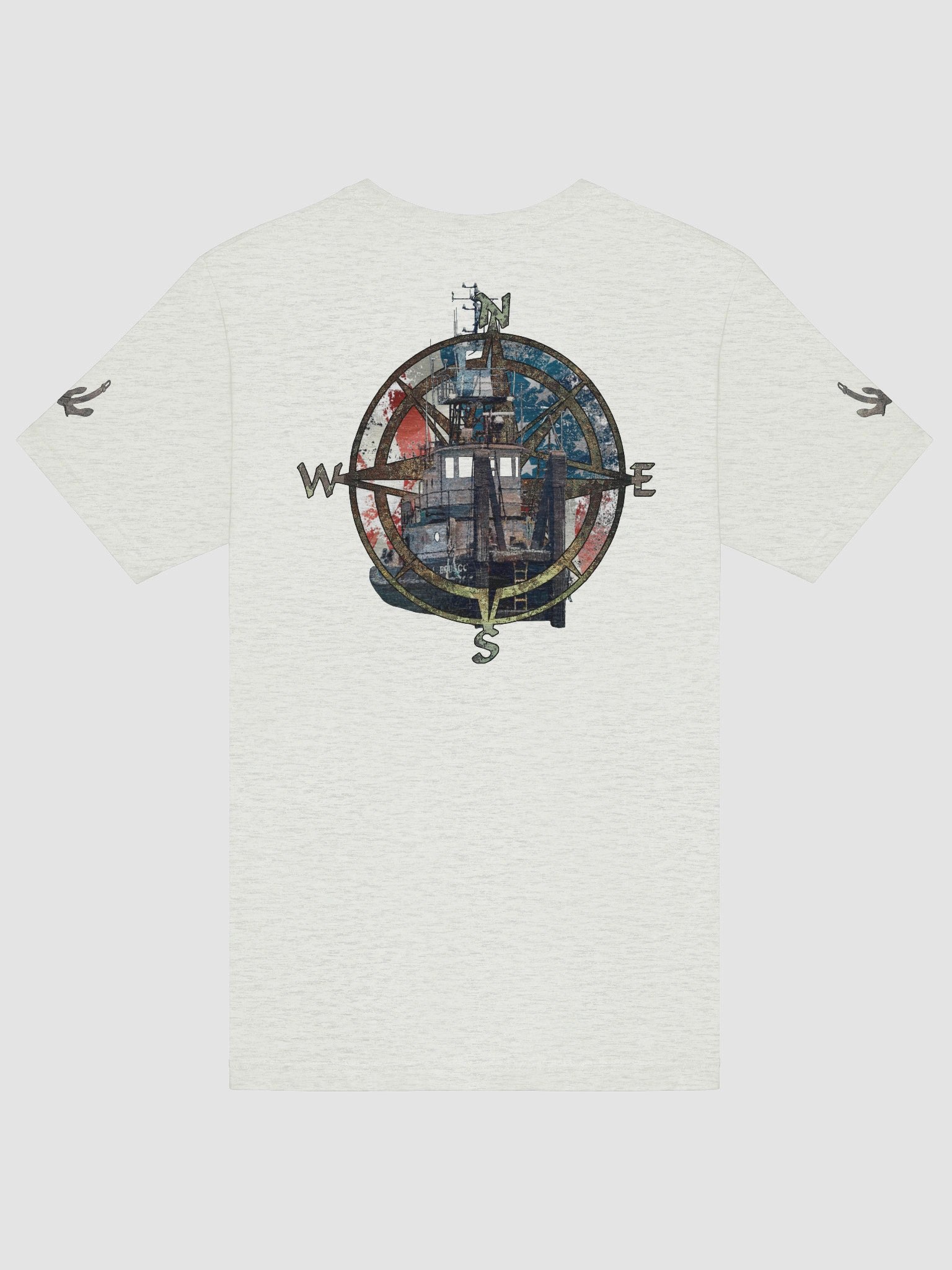 Flage Compass Rose Terri L. Brusco - T-Shirt product image (6)