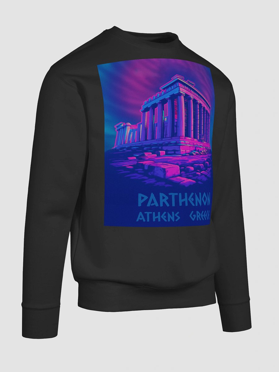Neon Chill Wave Parthenon Athens Sweatshirt product image (65)
