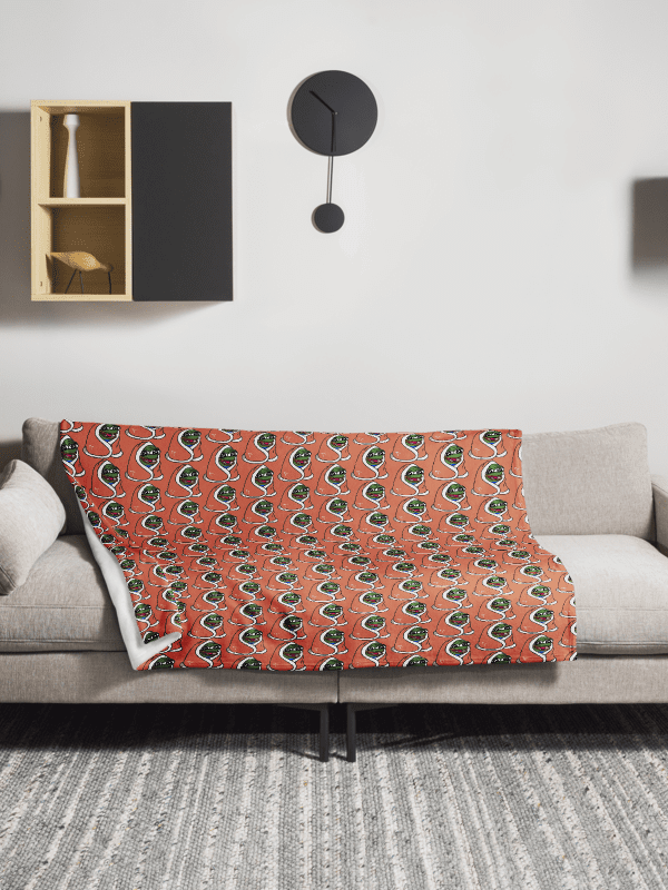 Orange Comfy Blankey! product image (5)
