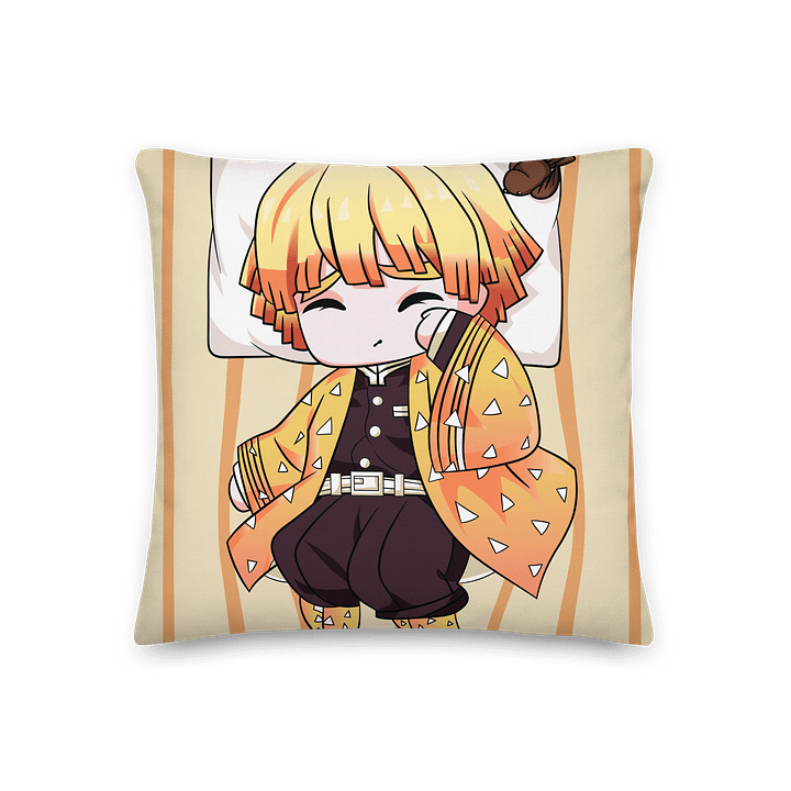 Demon Slayer - Zenitsu Chibi Sleeping Pillow product image (1)