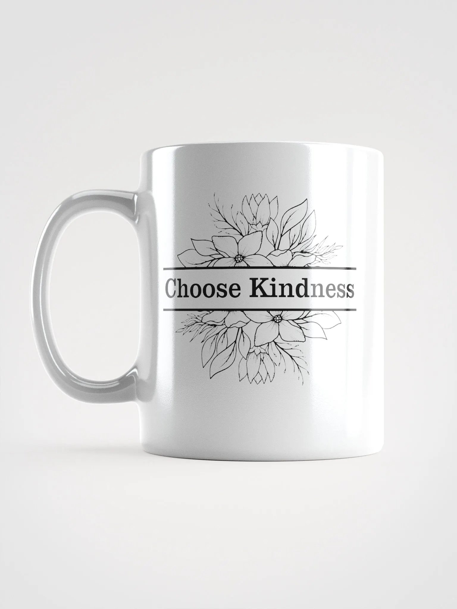 Choose Kindness Ceramic Mug - White product image (6)