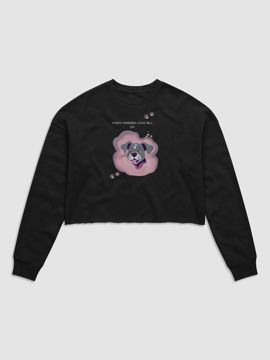 Whimsical Cloud Dog Fleece Sweatshirt product image (1)