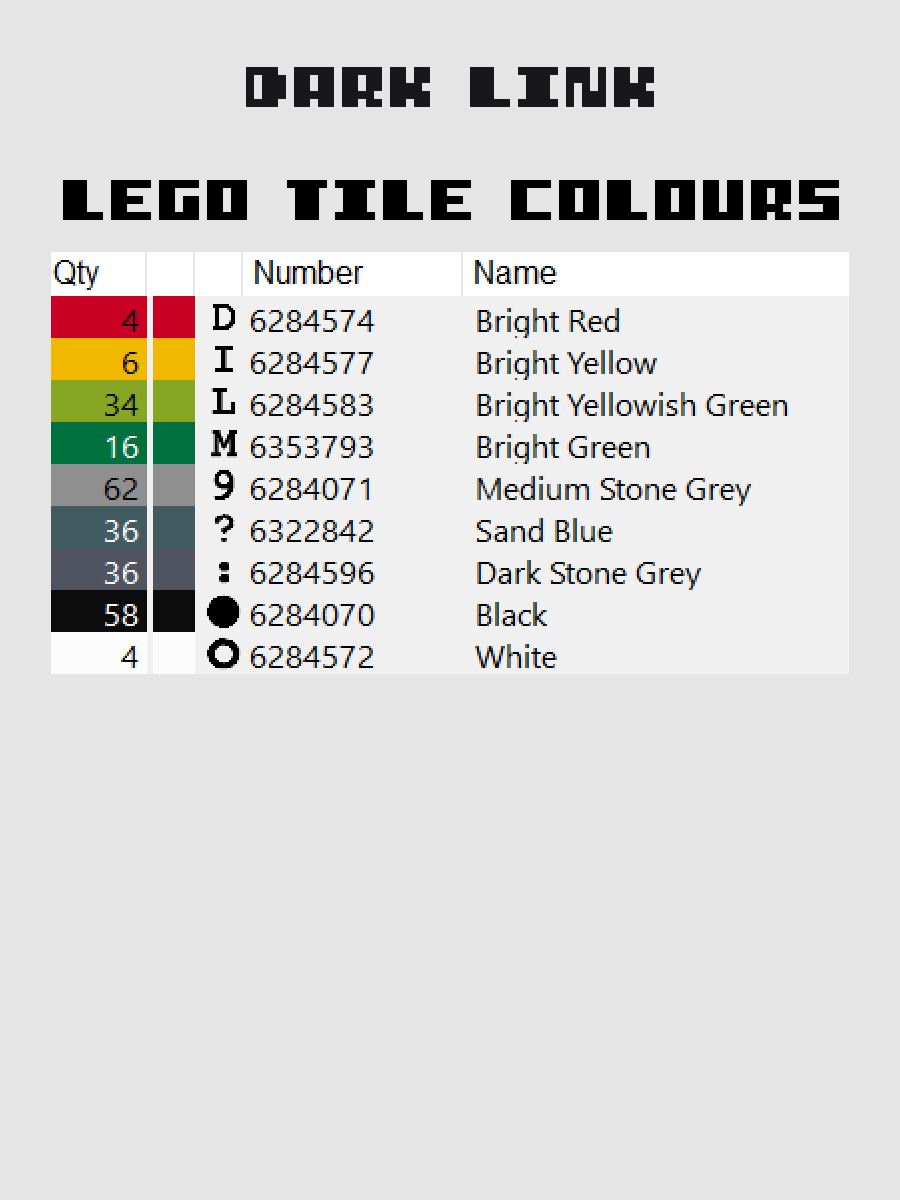 Dark Link Pixel Art product image (5)