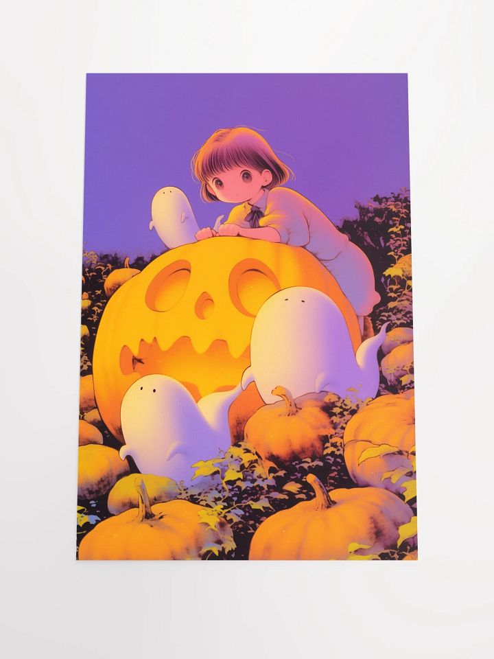 Whimsical Halloween Pumpkin Poster product image (1)