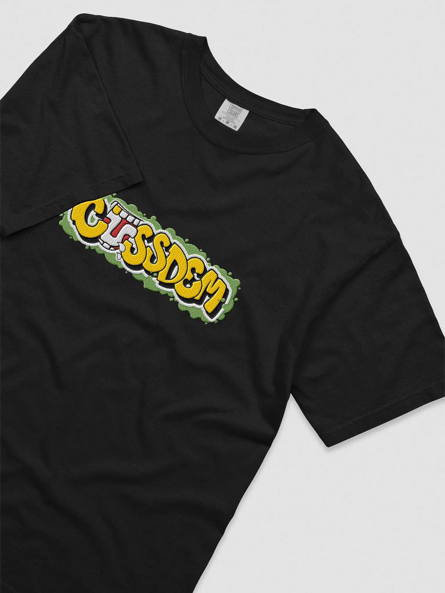 CUSSDEM TAG Graffiti GRN Tee product image (7)