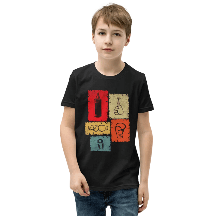 Grunge Boxing-Youth Cotton Tee product image (1)