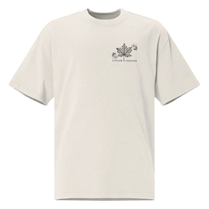 'All too well' - Taylor Swift Inspired Oversized Faded T-Shirt product image (3)