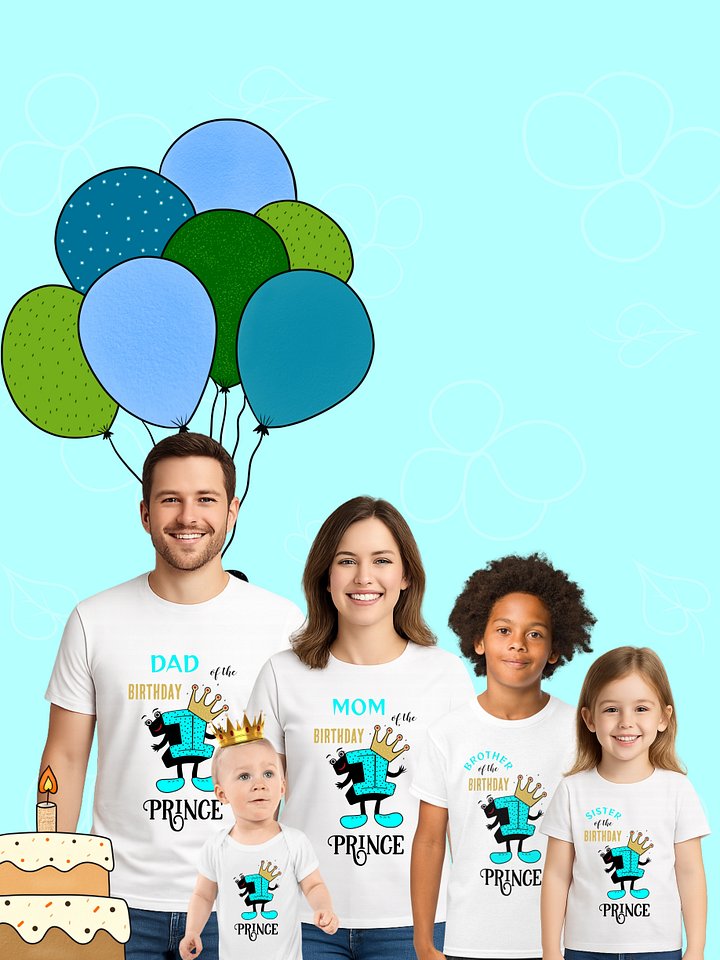 Royal 1st Birthday King T-Shirt product image (2)