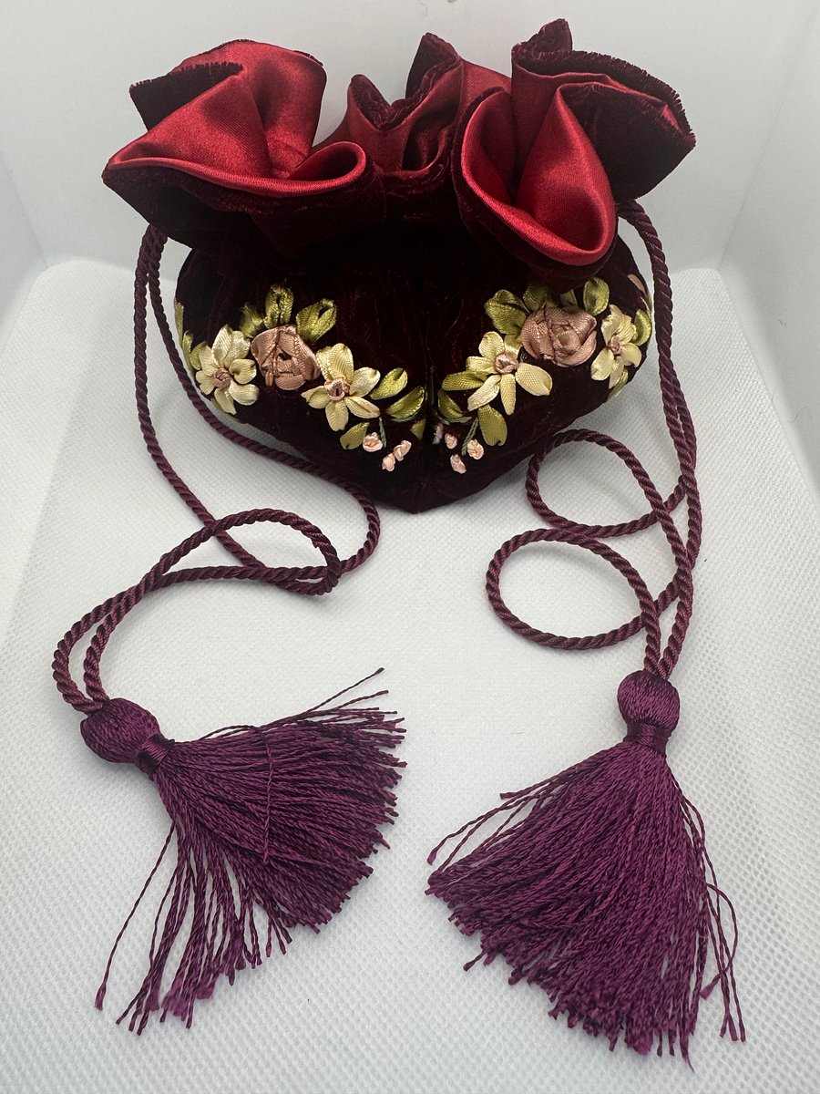 Satin Velvet Jewelry Bag product image (1)