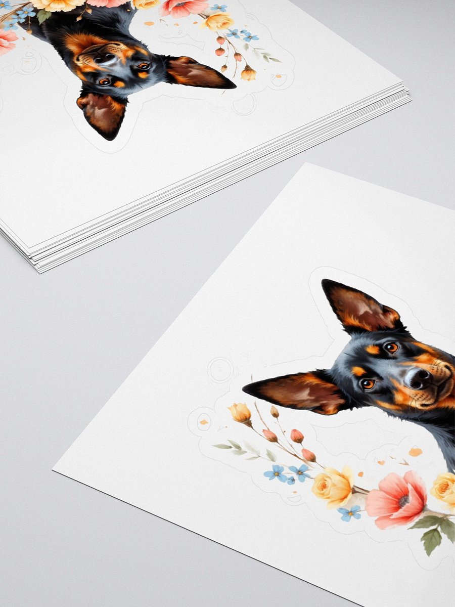 Potcake Floral Sticker product image (4)